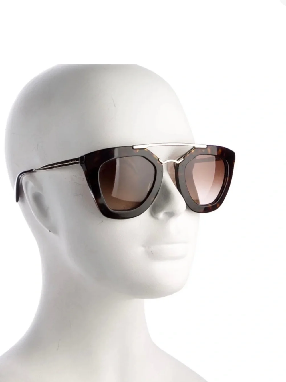 Prada Cinema SPR 09Q Brown Tortoise Sunglasses Designer Frames